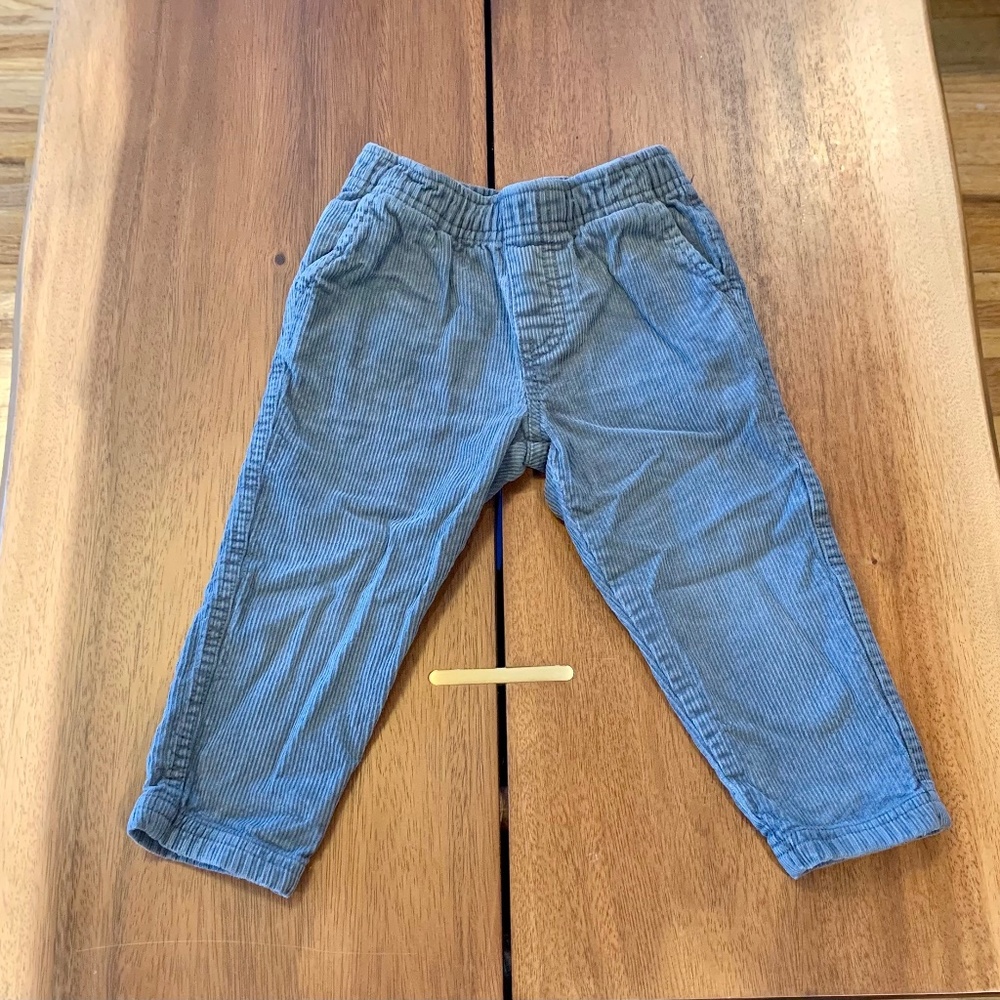 Tea Collection Grey Corduroy Pants
